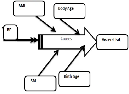 Fig .9. Casual Analysis as Model 2. 
