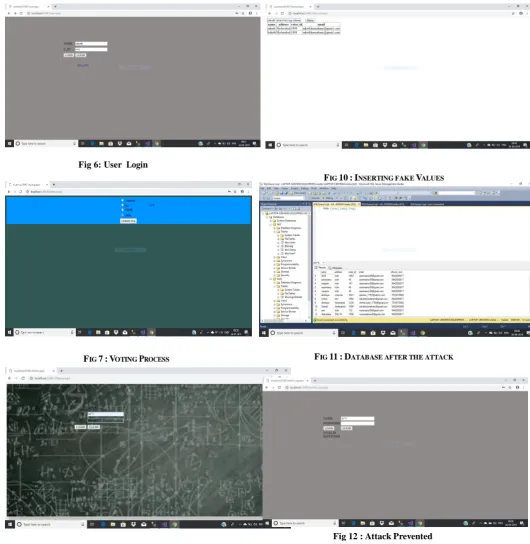 FIG 11 : DATABASE AFTER THE ATTACK