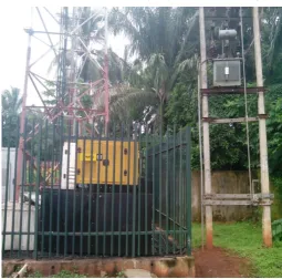 Fig -1: A typical View of a Telecommunication Site/complex in Nigeria. 