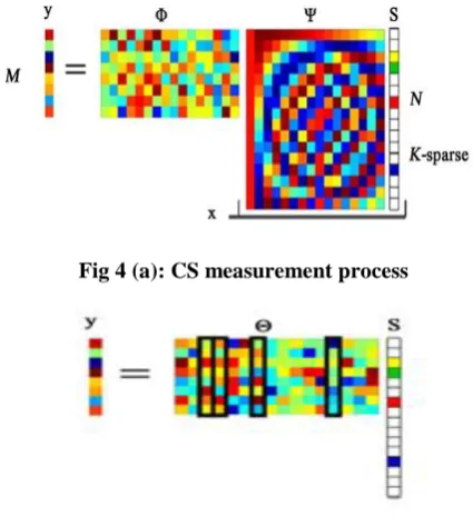 Fig 4 (a): CS measurement process 