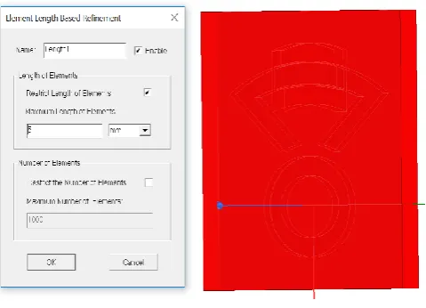 Fig. 20. Flux pattern of 2-D single coil AMB (airgap=10mm) 