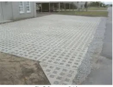 Fig 5 Concrete Grid 