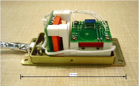Fig. 3. OB sensor with outer cover removed showing two core im-plementation.