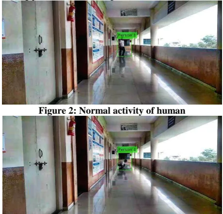 Figure 2: Normal activity of human 