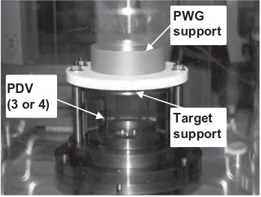 Figure 4. Target support: side view.