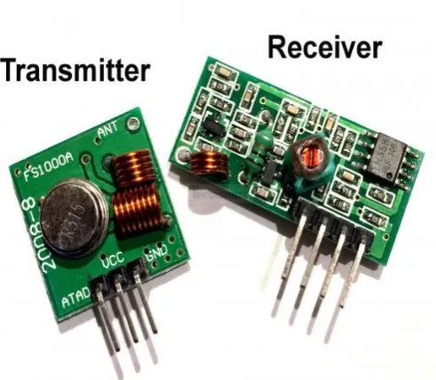 Fig. 4- Transmitter and Receiver System.  