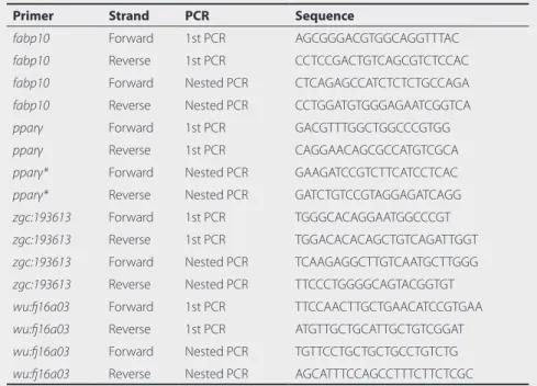 Table 2  Primer sequences for in situ hybridization.