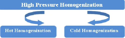 Figure 1: two general approaches for High pressure Homogenizer 