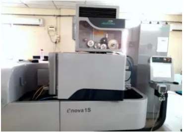 Fig. 3 Titanium grade-5 material after performing on wire cut EDM 
