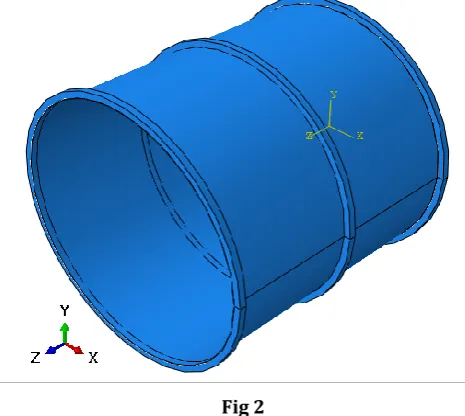 Fig 1 shell is analyzed and is tabulated in table1.  