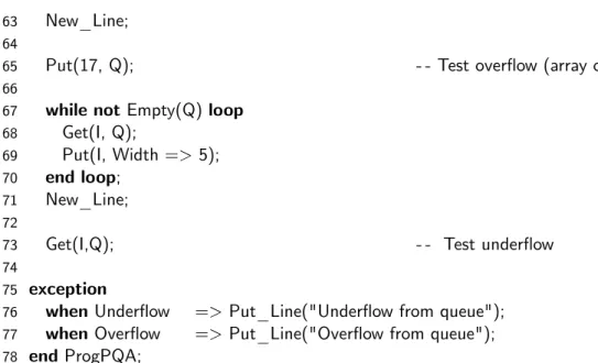 Figure 4.1: Array priority queue