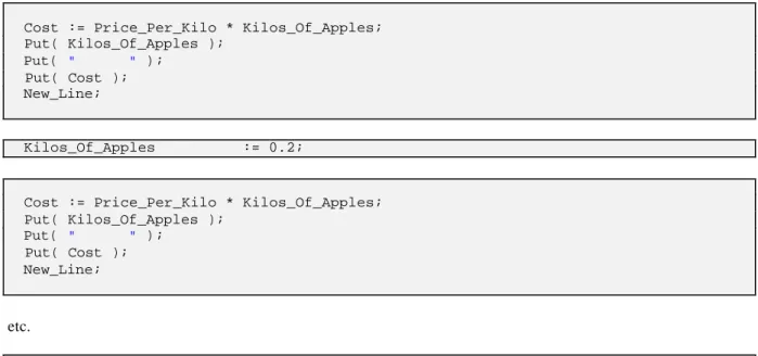 Figure 1.2 The while statement as a rail track.