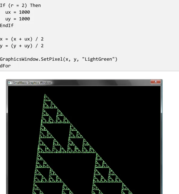 Figure 36 - Triangle Fractal 