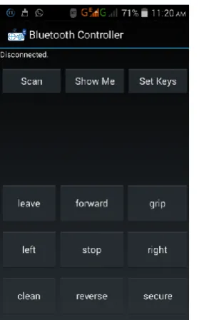Fig -10: Screen short of bluetooth controller apps