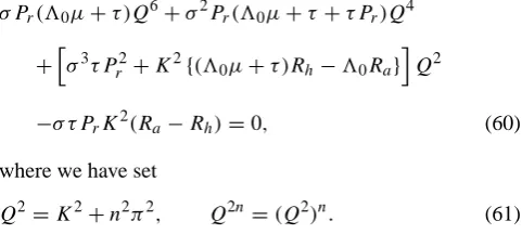 Fig. 1. A is the polycritical point of the problem. The for-mulae (62) and (63) allow one to determine the coordinates of, namely
