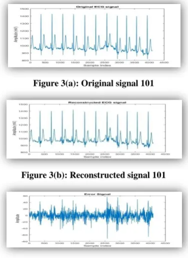Figure 3(a): Original signal 101 