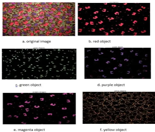 Figure 9: color image segmentation to segmentation of 