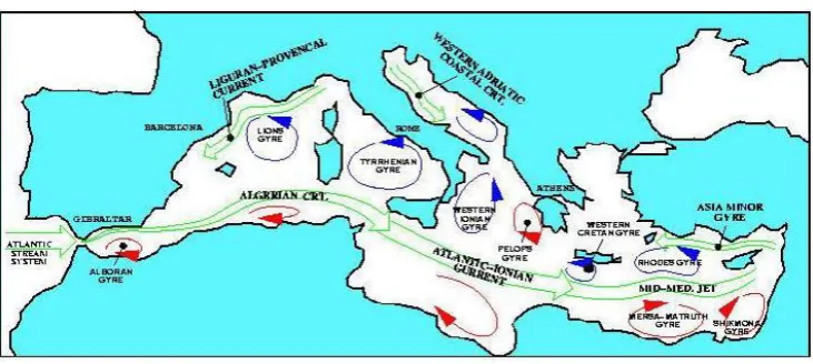 Fig. 1. High resolution simulations in the Mediterranean Sea with nested model and implementations: regional and shelf models of theMFSPP project.