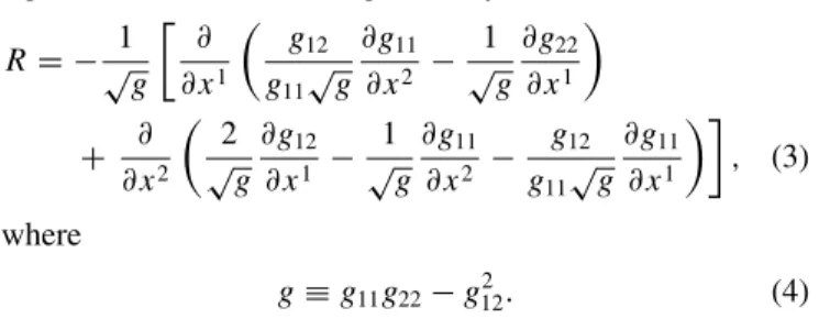 TABLE I. Thermodynamic potentials and the thermodynamic metric elements in ﬁve coordinate systems