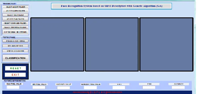 Fig. 2. Main figure window of propsoed work 