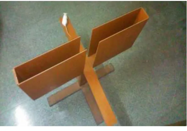 Fig. 1 Elevated plus maze 