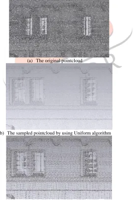 Table 2. A comparison between Uniform, Grid, RCDR and curvature algorithms for the second part 