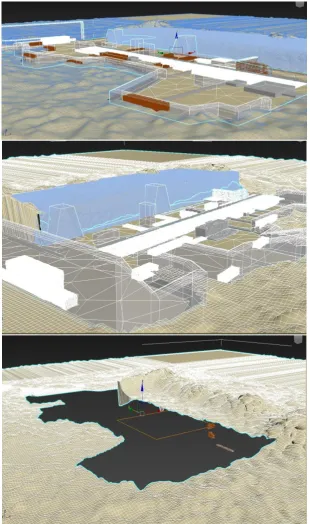 Fig. 3. Models of the virtual reconstruction of Syganak.  