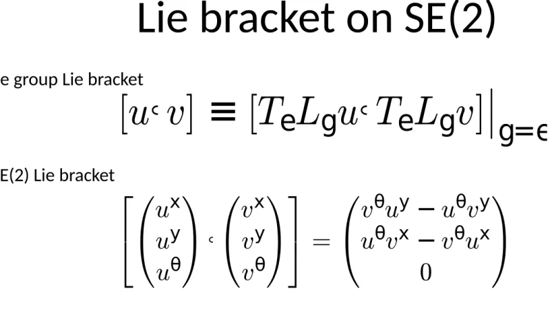 Table 4.1: Interpretations of elements of T e G, as used in this paper.
