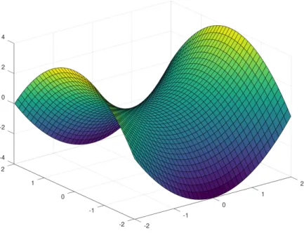 Figure 6.3: Saddle surface