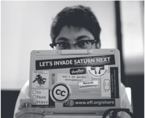 Figure 1.5. Hackers on Planet Earth, New York Attribution 2.0 Generic (CC BY 2.0), https://secure.fl ickr.com/photos/