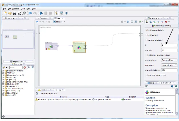 Figure 6-4.  Setting the desired number of clusters for our model. 