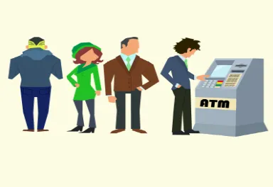 Figure 1:-Working of ATM(ref [01]) 