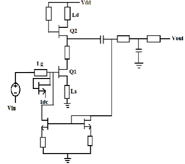figure and good input return loss simultaneously. In source degeneration either source may be connected to resistor or inductor