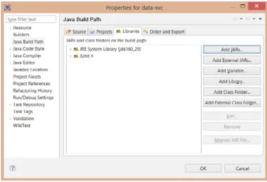Figure 4-9. Java Build Path