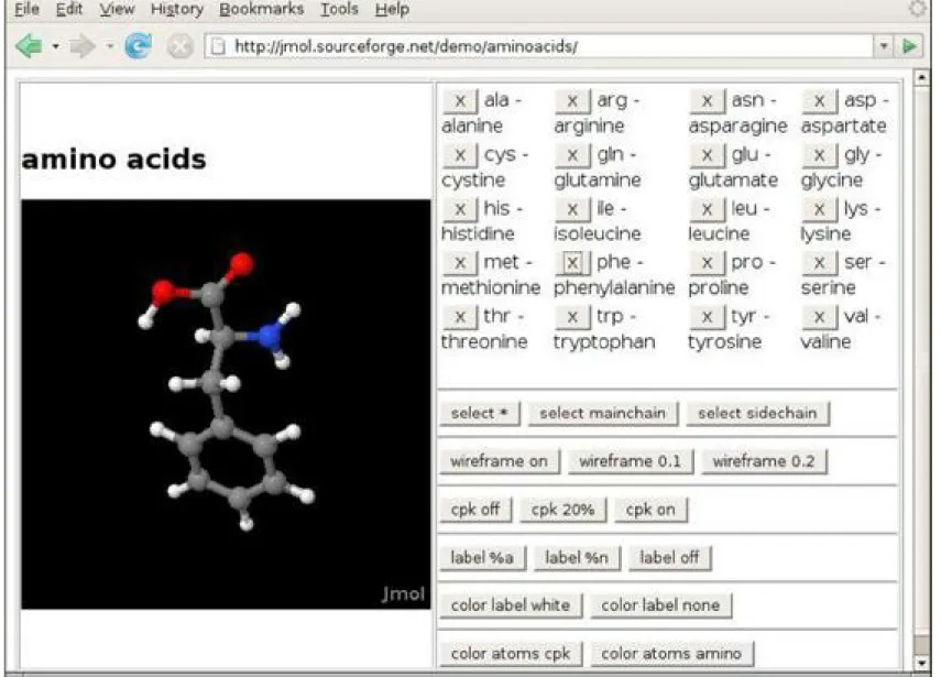 Figure 1.1. The Jmol applet