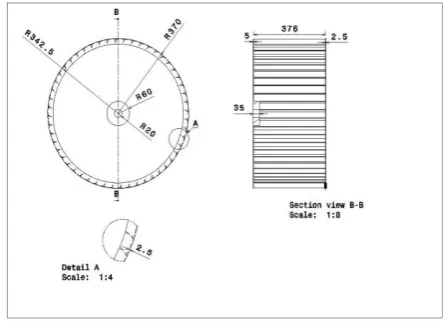 Fig. Drafting of Blower Fan 