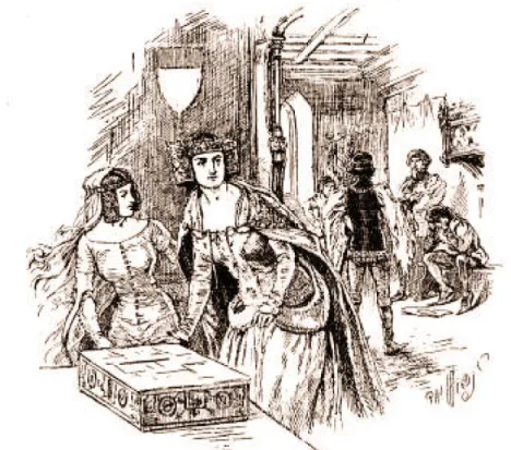 Figure 1.23: Lady Isabel’s Casket (from a 1902 English book of puzzles).
