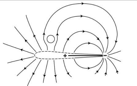 Fig. 4.1. Schematic representation of the principles of active electroloca- electroloca-tion in fish
