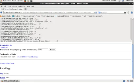 Fig 4: Analytic Report for MapReduce 