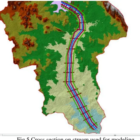 Fig -4 : Triangulated Irregular Network (TIN) for Neerasagar Watershed 