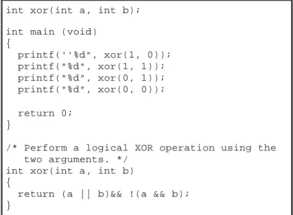 Table 2 -5.  Relational and Logical Operators