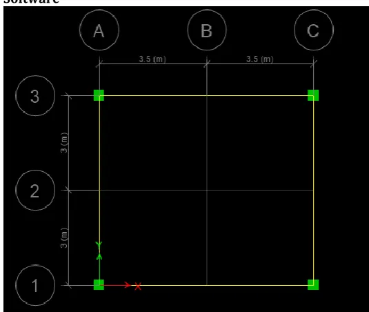 Figure 2: Elevation and 3D of 70m3 of Rectangular water tank 