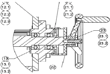 Figure 3: Bearing setup in SPM 