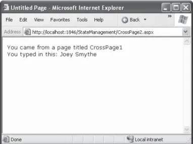 Figure 9-5. Retrieving specific information from the source page