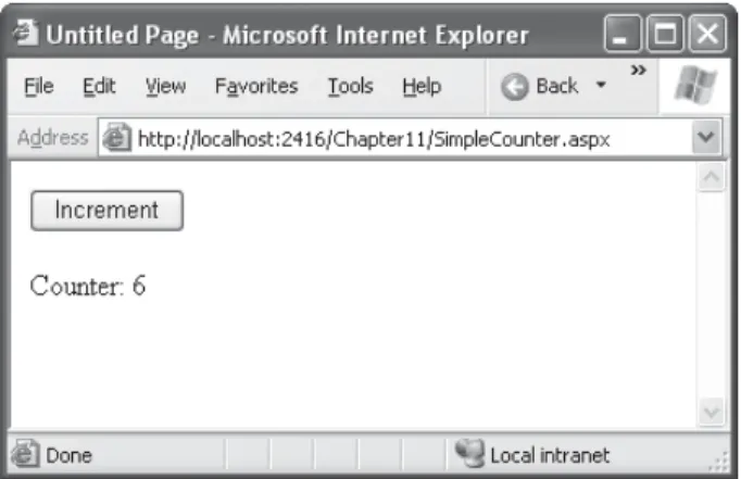 Figure 9-1. A simple view state counter