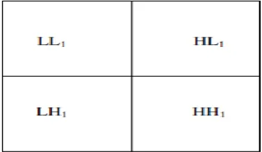 Fig- 4: Discrete Cosine Transform Region [12].  