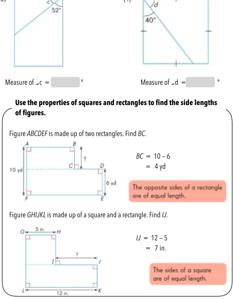 Figure GHIJKL is made up of a square and a rectangle. Find IJ. 