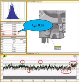 Figure 1: fuel filter bracket inline report before improvement  