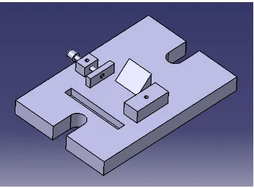Figure 3.2: Detailed view of Milling Fixture. 
