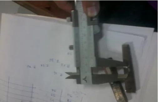 Table 4.Experimental observations 
